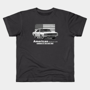 Charger RT 426 Hemi American Muscle Car 60s 70s Old is Gold Kids T-Shirt